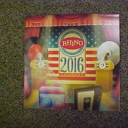 Purchase any NEW VINYL from RHINO RECORDS label, and you`ll receive this super-cool Rhino 2016 CALENDAR!