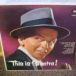 We got in a large collection of original pressing FRANK SINATRA records.