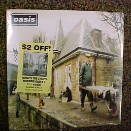 In advance of the Sept. 30th release date of the OASIS “(What`s The Story) Morning Glory?” 2-LP vinyl reissue, they have issued a limited edition 7″ single of “Some Might Say” b/w “Talk Tonight” (w/cool picture sleeve).