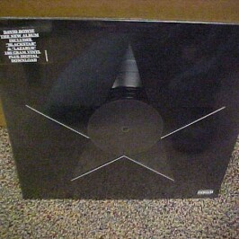 We got a few more copies of DAVID BOWIE`S “Blackstar” in today.