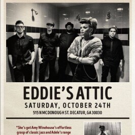 You DO NOT want to miss the amazing new artist ANDRA DAY at Eddie`s Attic on Saturday October 24th!