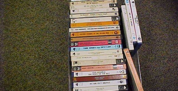 We get asked quite often for REEL-TO-REEL tapes. We got in a nice little collection today.