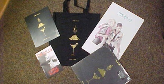 Check out the cool free SWAG you get when you purchase either the new THE KILLS or TEGAN and SARA vinyl LPs!