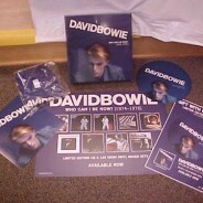 Purchase the brand new DAVID BOWIE “Who Can I Be Now? 1974-1976″ 13-LP BOX SET (9 different albums plus companion book) and receive FREE, a Bowie turntable slipmat, t-shirt, and three different posters! (while supplies last)