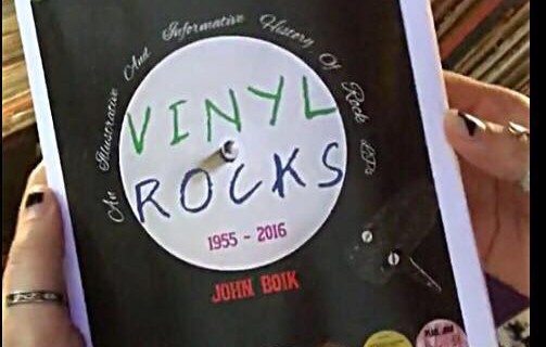 A long time customer of ours, John Boik, has a fabulous new book out, “VINYL ROCKS: 1955-2016″.