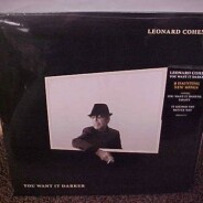 The final album from LEONARD COHEN, “You Want It Darker”, will be released on vinyl tomorrow.