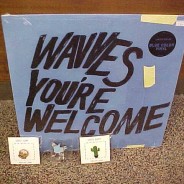 Purchase the fabulous new WAVVES LP “You`re Welcome”, and receive free, one of these cool enamel Wavves pins!