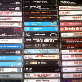 If you want CASSETTE TAPES….we have a few thousand!!