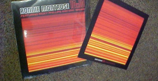 Purchase the fabulous new RONNIE MONTROSE LP “10 x 10″ and receive a free promotional flat!