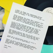 A nice letter from BECK to all independent record stores. Cool guy.
