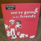 JACK WHITE / White Stripes ALERT!! Released today is the brand new Jack White children`s book “We`re Going To Be Friends” (Third Man Books, $17).