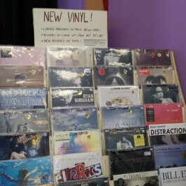 The NEW VINYL section is packed with new records in this week.