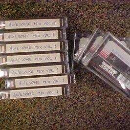 I know it`s last minute…but we just got in TEN copies of the “GUARDIANS OF THE GALAXY” Awesome Mix CASSETTE TAPE.